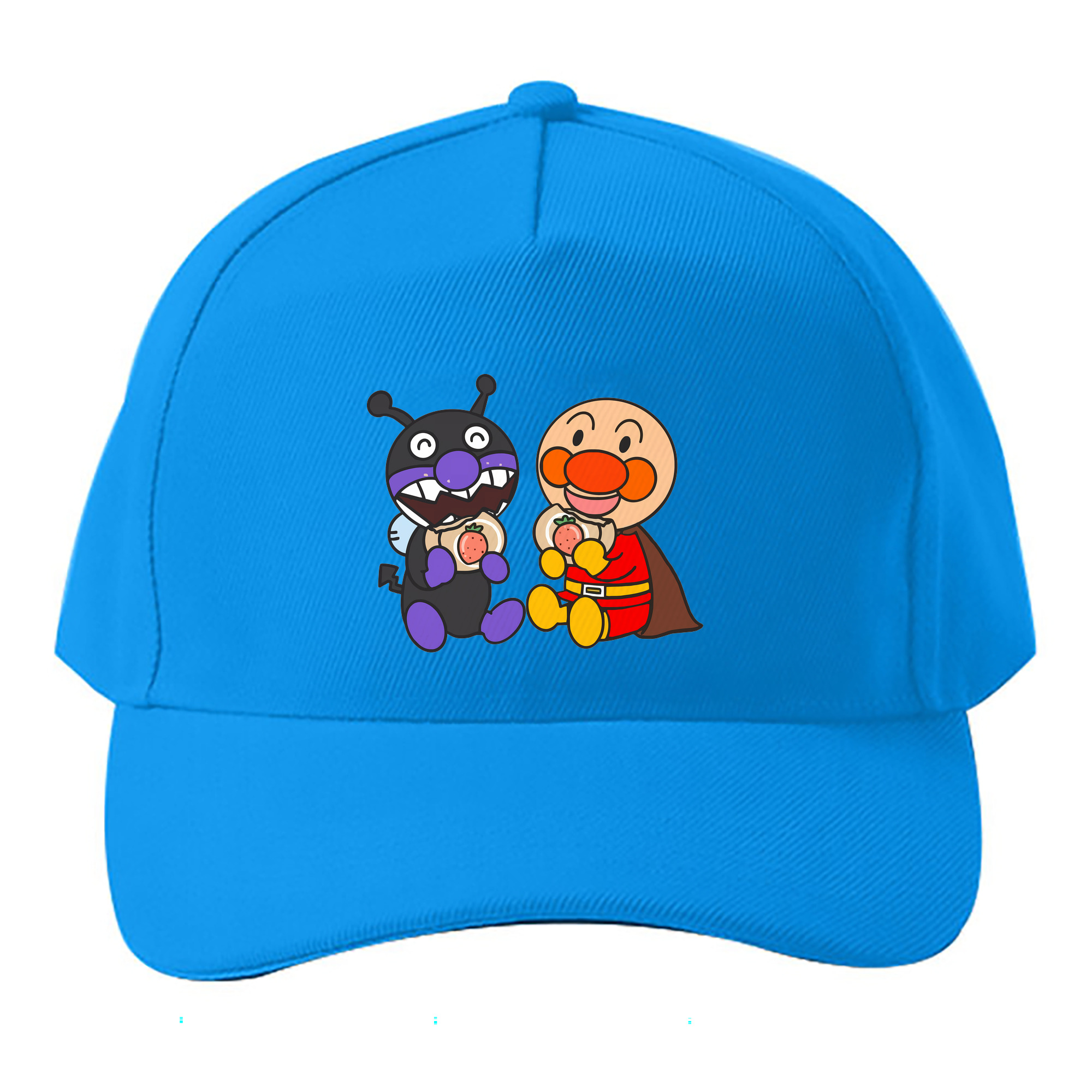 （画像用） アンパンマン Anpanman ベースボールキャップ 綿100％ 男女兼用 帽子 スポーツ